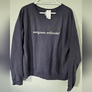 Comfort Wash | Christmas Sweatshirt Size Large NWT